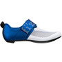 Fizik Transiro Hydra White/Blue Triathlon Shoes