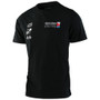 TLD 23 Factory Pit Crew Black Tee 2X-Large
