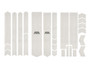 All Mountain Style Frame Guard Total - Clear/Silver