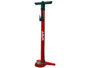 Azur Sirocco Dual Head Floor Pump - Red