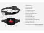 Biolite HeadLamp 750 Pro Level Rechargeable USB Headlamp - Midnight Grey