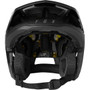 Fox Dropframe Pro AS Matte Black MTB Open Face Helmet
