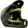 MET Parachute MCR Full Face MTB Helmet Camo/Lime Green