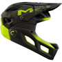 MET Parachute MCR Full Face MTB Helmet Camo/Lime Green