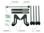 Old Man Mountain Front Fit Kit - 9x100mm QR Skewer (SETQRF)