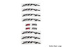 Zipp Decal Kit for 202 Rim Brake Wheels (Single)