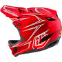 Troy Lee Designs D4 AS Composite Red MTB Helmet