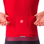 Castelli Espresso Jersey Rich Red/Deep Bordeaux