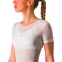 Castelli Pro Mesh Womens Short Sleeve Base Layer White