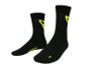 Volta Neon High Socks - Black/Fluro