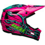 Bell Sanction 2 DLX MIPS Full Face Helmet Bonehead Pink/Turquoise