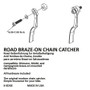 K-Edge Road Braze-on Chain Catcher - Black