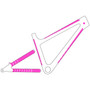 Muc-Off E-MTB Matte Clear Frame Protection Kit