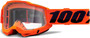 100% Accuri 2 MTB Goggles Orange/Mirror Silver Lens