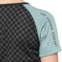 100% Airmatic SS Womens Jersey Seafoam Check