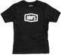 100% Essential Youth T-Shirt Black