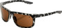 100% Hakan Sunglasses Matte Black Havana (Bronze Lens)