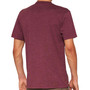 100% Icon SS T-Shirt Maroon Heather