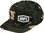 100% Machine Snapback Hat Camo