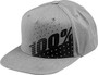 100% Oscillate Youth Snapback Hat Grey