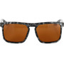 100% Renshaw Sunglasses Matte Black Havana 2021 (Bronze Lens)