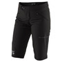 100% Ridecamp Womens MTB Shorts Black