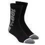 100% Rythym Merino MTB Socks Black/Grey