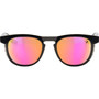 100% Slent Sunglasses Polished Black/Purple Multilayer Mirror Lens