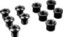 absoluteBLACK Chainring Bolts Long x5 Black