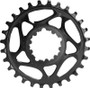 absoluteBLACK Round Direct Mount SRAM GXP Narrow Wide 30t Chainring Black