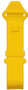 All Mountain Style Spare Tube OS Strap - Yellow