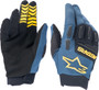 Alpinestars Freeride Gloves Dark Navy/Yellow