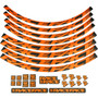 Race Face Orange MD Wheel Decal