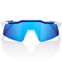 100% Speedcraft SL Matte White/Blue HiPER Blue