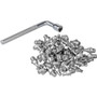 FUNN Street Pedal Pins M4 x 6mm Silver For Mamba/Ripper/Python