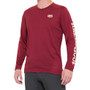 100% Airmatic MTB LS Jersey Merlot