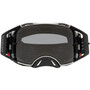 Oakley Airbrake MX TuffBlocks Goggles Black Gunmetal Dark Grey