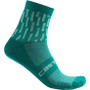 Castelli Aero Pro 9 Womens Socks Quetzal Green
