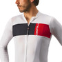 Castelli Prologo 7 LS Jersey Ivory/Light Black-Red