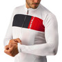 Castelli Prologo 7 LS Jersey Ivory/Light Black-Red