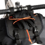 Restrap Restrap Bikepacking Barbag 14 Litres + Dry Bag Black/Orange