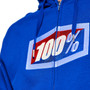 100% Official Fleece Hoodie Royal Blue