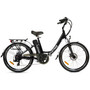 Leitner Milan Cruiser 24inch Step Thru Ebike Black 20ah