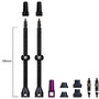 Dynamic Barkeeper Tubeless Valves Kit Black