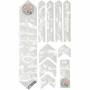 All Mountain Style Frame Guard Extra - Red Bull Hardline White