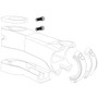 Deda SCREW/VITE M5X16 Inox, BLACK, w/washer (SUPERBOX DCR)