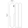All Mountain Style Chain Guard - Clear/Silver