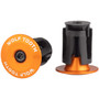Wolf Tooth Alloy Bar End Plugs Orange