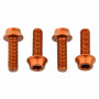Wolf Tooth Bottle Cage Bolts Orange