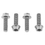 Wolf Tooth Bottle Cage Bolts Raw Silver
